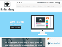 Tablet Screenshot of ipadacademy.com